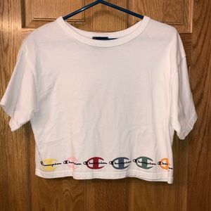 Champion Short Sleeve Crop Top